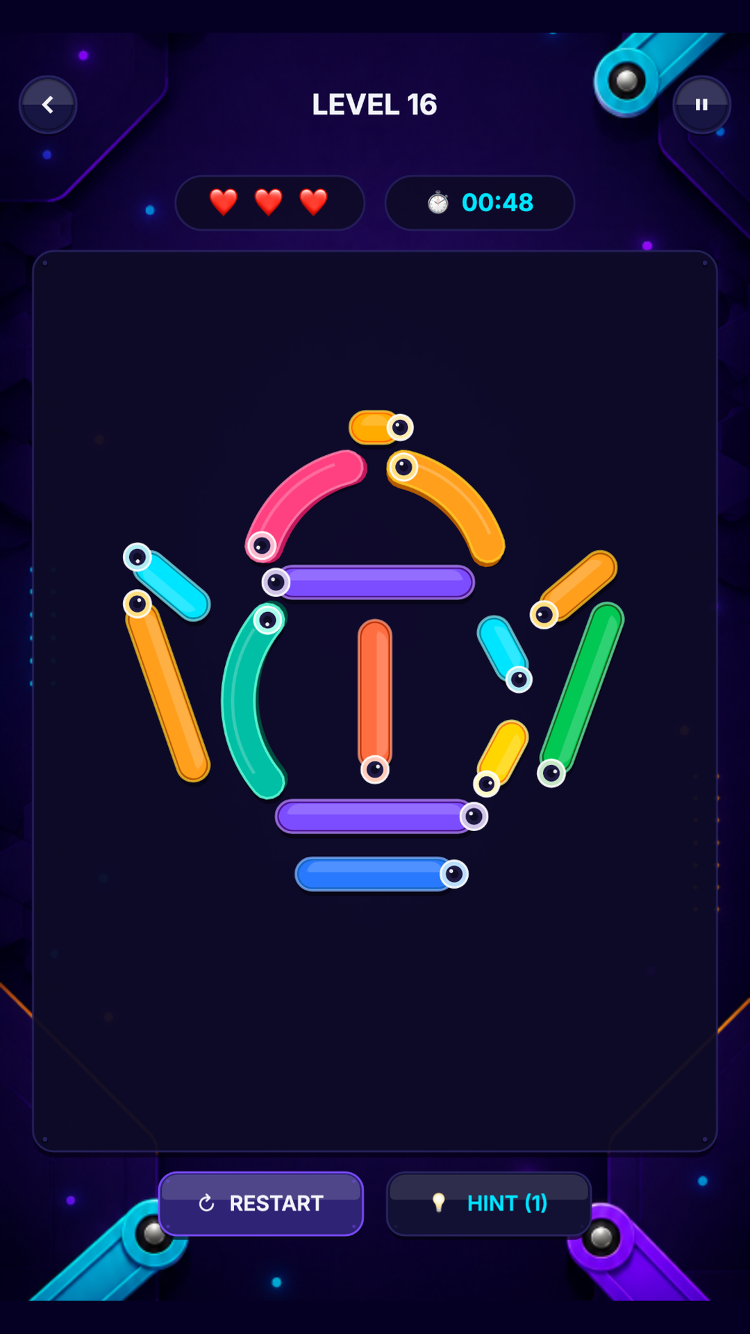 GateBend Gate Puzzle Gameplay — Level 5