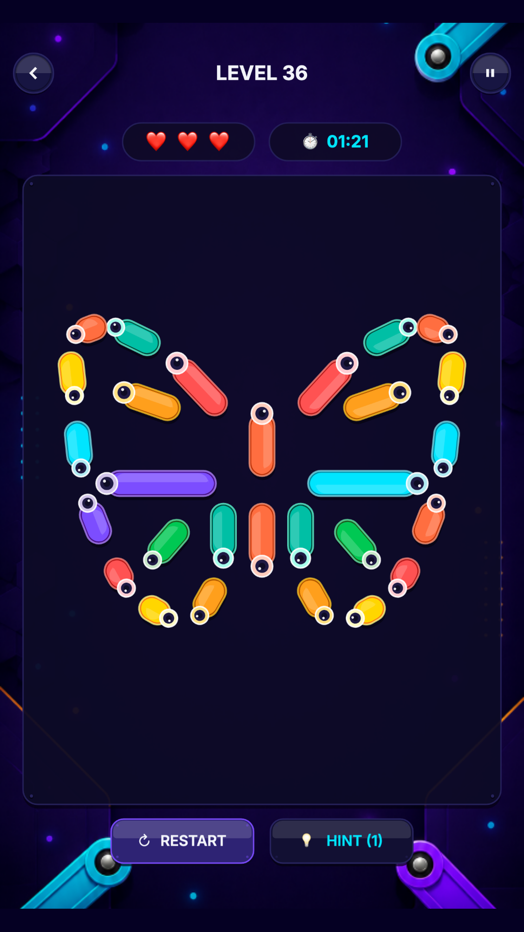 GateBend Gate Puzzle Gameplay — Level 12